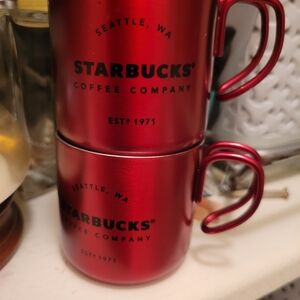 Starbucks Red Coffee Mugs